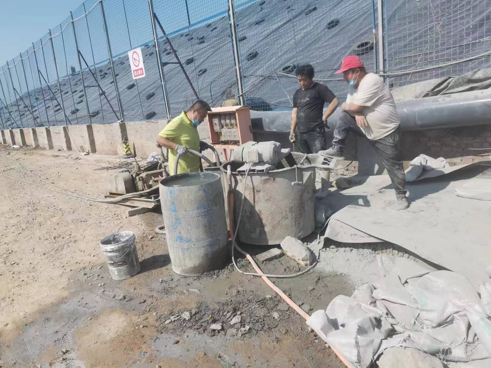 隆安袖阀管注浆